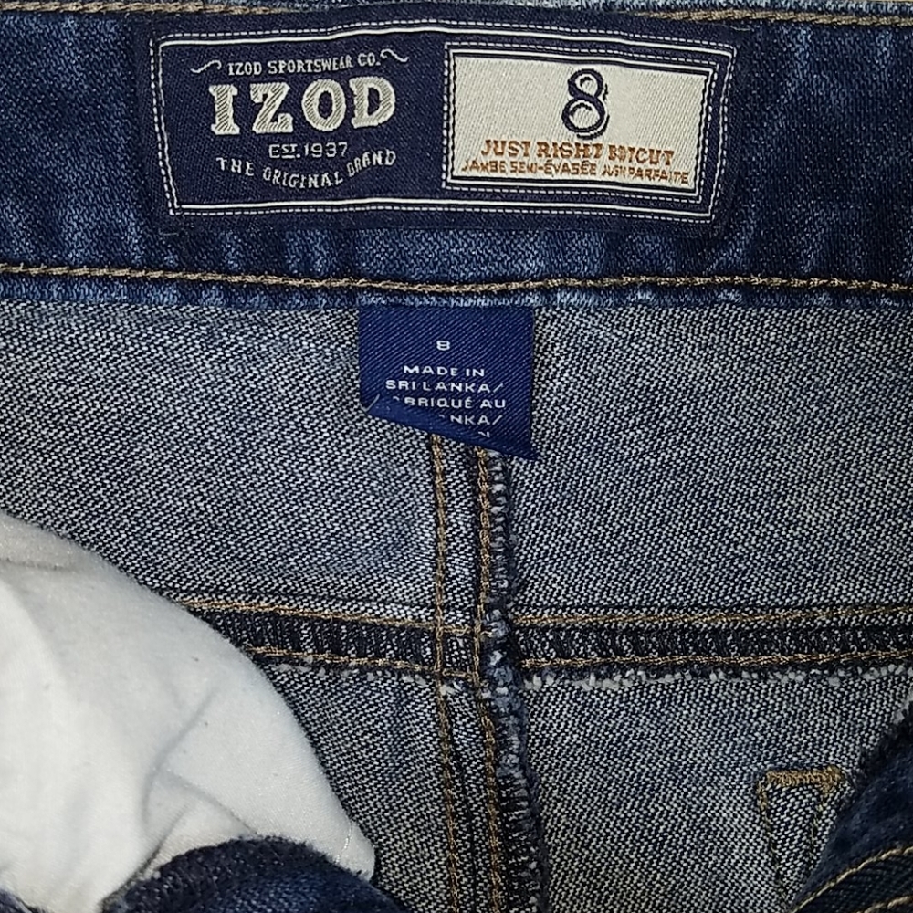 IZOD, 0061, women's jeans, bootcut, Size 8 - Picture 5 of 8